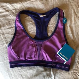 NWT Columbia Reversible Seamless Sports Bra